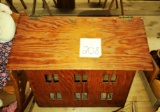 WOODEN FOLK ART BARN -  PICK UP ONLY