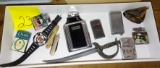 VINTAGE LIGHTERS, KNIVES, ETC.