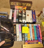 VHS TAPES & REWINDER - PICK UP ONLY