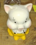 VINTAGE POTTERY PIGGY BANK