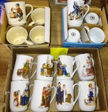 NORMAN ROCKWELL MUGS - PICK UP ONLY