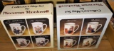 NORMAN ROCKWELL MUGS NIB -  PICK UP ONLY