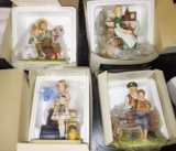 NORMAN ROCKWELL COLLECTOR FIGURINES - PICK UP ONLY