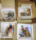 NORMAN ROCKWELL COLLECTOR FIGURINES  - PICK UP ONLY