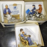 NORMAN ROCKWELL COLLECTOR FIGURINES  - PICK UP ONLY