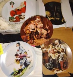 NORMAN ROCKWELL COLLECTOR PLATES - PICK UP ONLY
