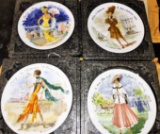 FRENCH HENRY DUPRE COLLECTOR PLATES - PICK UP ONLY