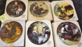 NORMAN ROCKWELL COLLECTOR PLATES-PICK UP ONLY