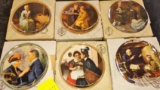 NORMAN ROCKWELL COLLECTOR PLATES - PICK UP ONLY