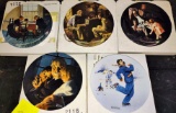 NORMAN ROCKWELL COLLECTOR PLATES- PICK UP ONLY