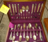 SET OF VINTAGE SILVERPLATE - PICK UP ONLY