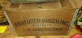 ANHEUSER-BUSCH CRATE - PICK UP ONLY