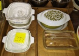 CORNING WARE CORNFLOWER  DISHES , ETC. -  PICK UP ONLY