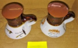 VINTAGE COFFEE MUGS with lids -  PICK UP ONLY