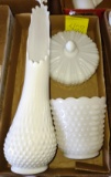 VINTAGE MILK GLASS -  PICK UP ONLY