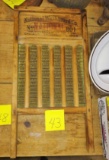 VINTAGE WASHBOARD - PICK UP ONLY