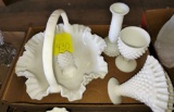 VINTAGE MILK GLASS -  PICK UP ONLY