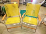 VINTAGE LAWN CHAIRS by TELESCOPE - PICK UP ONLY