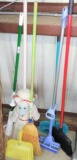 MOP, BROOMS, ETC. - PICK UP ONLY