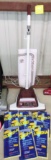 EUREKA SWEEPER with SEVERAL EXTRA BAGS - PICK UP ONLY