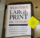 LG PRINT DICTIONARY - PICK UP ONLY