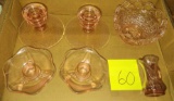 PINK DEPRESSION GLASSWARE - PICK UP ONLY