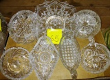 VINTAGE  PATTERN GLASS - PICK UP ONLY