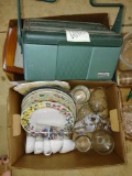 STANELY LUNCH TOTE & MISCELLANEOUS GLASS/DISHES -  PICK UP ONLY