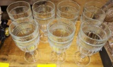 SET OF VINTAGE GOBLETS - PICK UP ONLY