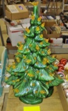 CERAMIC CHIRSTMAS TREE - PICK UP ONLY