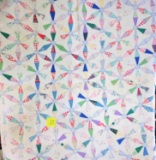 VINTAGE QUILT (WORN)