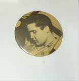 VINTAGE ELVIS LASALLE PIN BUTTON