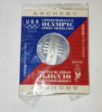 1996 OLYMPIC COMMEMORATIVE ARCHERY TOKEN (SEALED)