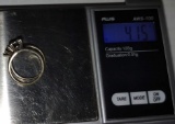 2 14K WHITE GOLD RINGS (NO STONES)