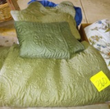 TWIN BEDSPREAD, SHAM, ETC. - PICK UP ONLY