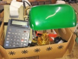 DESK LAMP & MISC. OFFICE SUPPLIES - PICK UP ONLY