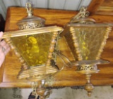VINTAGE 1970'S HANGING LIGHTS - PICK UP ONLY