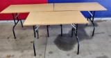 (2) 4 FT & 1 3.5 FT FOLDING TABLES - PICK UP ONLY