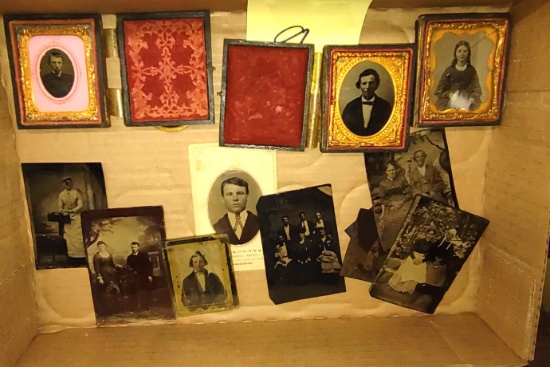 EARLY TINTYPE PHOTOS