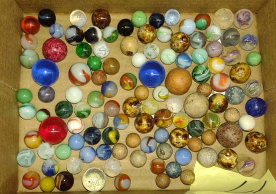 VINTAGE MARBLES with BENNINGTON
