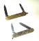 VINTAGE IMPERIAL POCKET KNIVES with HUNTING SCENE  & LOCOMOTIVE