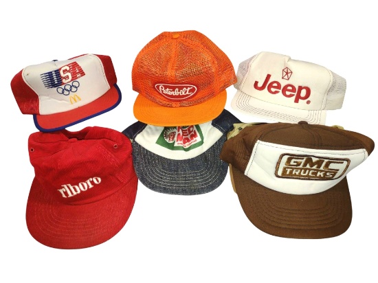 VINTAGE SNAP-BACK TRUCKER HATS