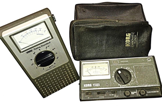 VINTAGE KORG TUNERS