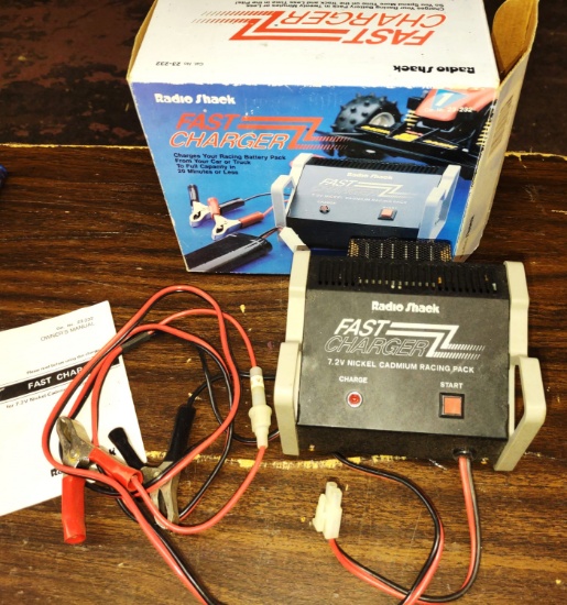 VINTAGE RADIO SHACK RC FAST CHARGER