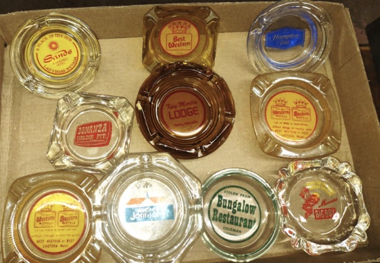 VINTAGE ASHTRAYS - PICK UP ONLY