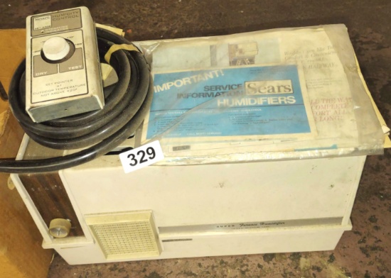 VINTAGE SEARS FURNACE HUMIDIFIER "AS IS" - PICK UP ONLY