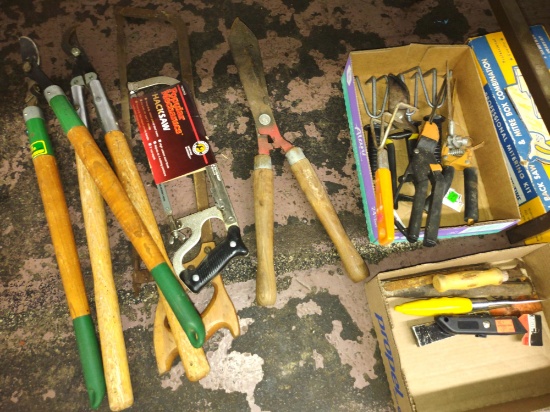 LAWN & GARDEN TOOLS. - PICK UP ONLY