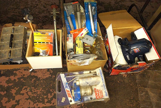 ARMOR-ALL BUFFER, NEW DOOR HARDWARE, ETC. - PICK UP ONLY