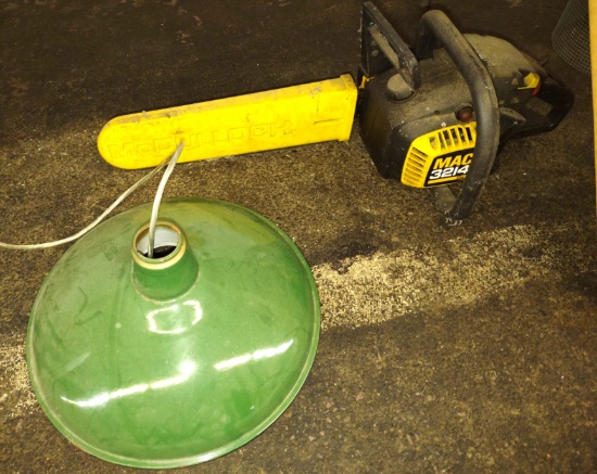 McCULLOCH CHAINSAW 'AS IS" & SHADE - PICK UP ONLY