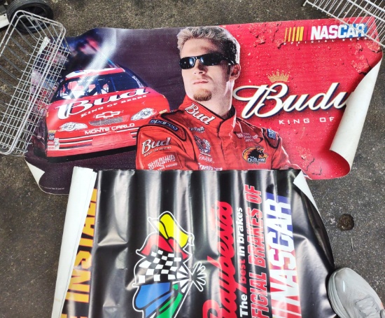 NASCAR POSTERS - PICK UP ONLY